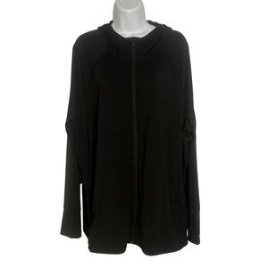 Athleta Pacifica Illume UPF Full Zip Hooded Lightweight Jacket Women's 3X